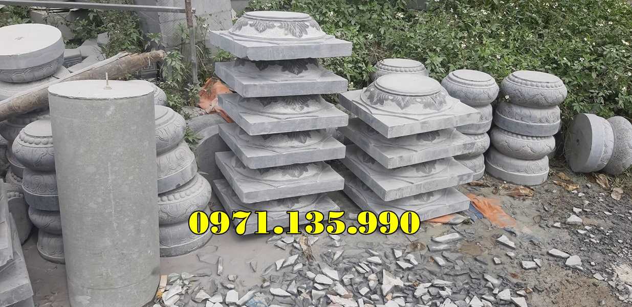 118- mẫu chân tảng bằng đá kê cột nhà đẹp bán nam định - 23