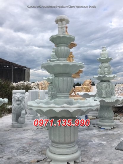 207- mẫu đài phun nước bằng đá đẹp bán kiên giang - 3