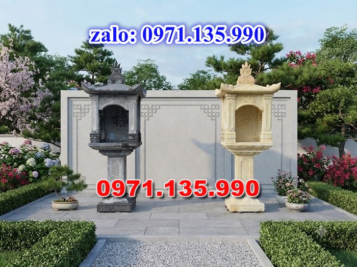 khóm thờ thiên địa, khóm thờ ông thiên, khóm thờ bằng đá, giá bán khóm thờ đá, kích thước khóm thờ đá, khóm thờ thần linh, khóm thờ nghĩa trang,
