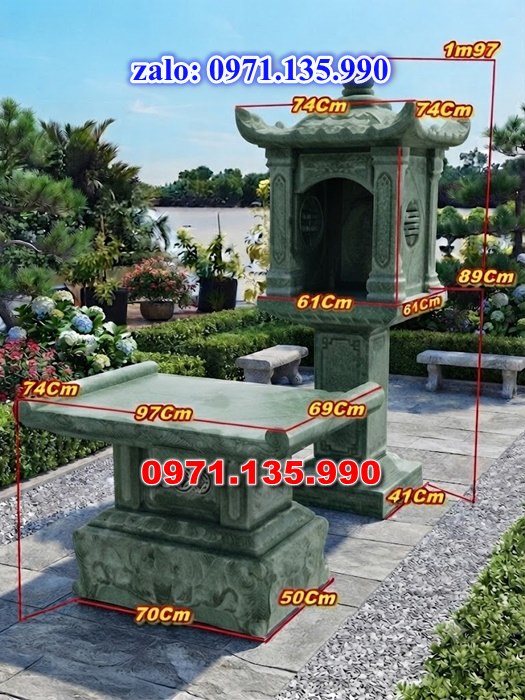 bàn thờ thiên địa, bàn thờ ông thiên, bàn thờ bằng đá, giá bán bàn thờ đá, kích thước bàn thờ đá, bàn thờ thần linh, bàn thờ nghĩa trang,