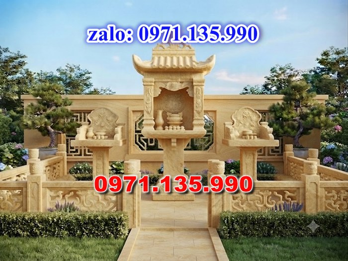 bàn thờ thiên địa, bàn thờ ông thiên, bàn thờ bằng đá, giá bán bàn thờ đá, kích thước bàn thờ đá, bàn thờ thần linh, bàn thờ nghĩa trang,