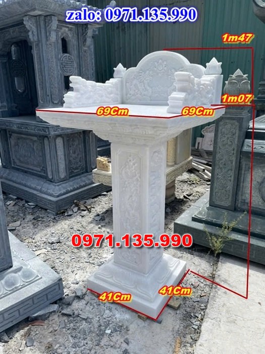 bàn thờ bằng đá, giá bán bàn thờ đá, kích thước bàn thờ đá, bàn thờ thần linh, bàn thờ nghĩa trang,