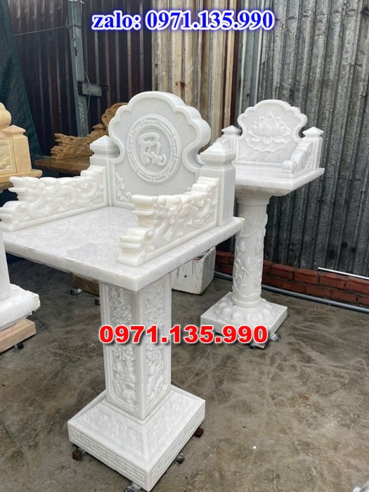 bàn thờ bằng đá, giá bán cây hương đá, kích thước cây hương đá, bàn thờ thần linh, bàn thờ nghĩa trang,