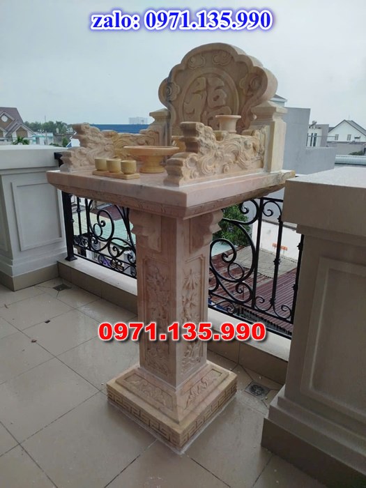 bàn thờ bằng đá, giá bán cây hương đá, kích thước cây hương đá, bàn thờ thần linh, bàn thờ nghĩa trang,
