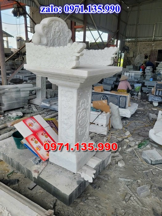 bàn thờ bằng đá, giá bán cây hương đá, kích thước cây hương đá, bàn thờ thần linh, bàn thờ nghĩa trang,