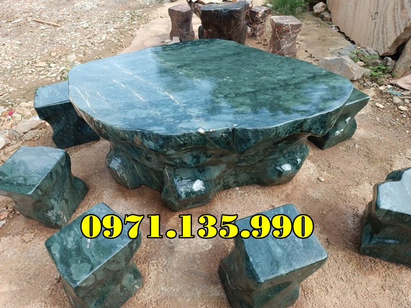 200- Mẫu Bộ bàn ghế bằng đá đẹp bán Vũng Tàu