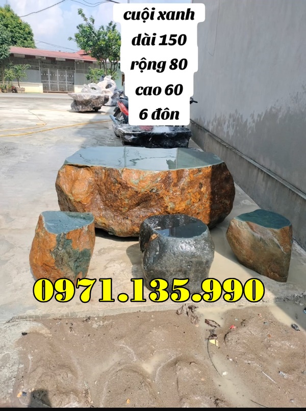 218- Mẫu Bộ bàn ghế bằng đá đẹp bán sài gòn