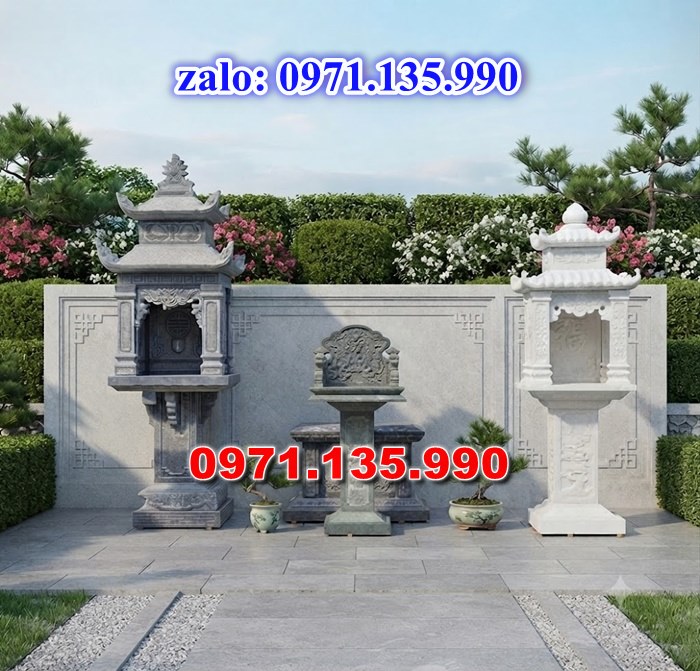 miếu thờ thiên địa, miếu thờ ông thiên, miếu thờ bằng đá, giá bán miếu thờ đá, kích thước miếu thờ đá, miếu thờ thần linh, miếu thờ nghĩa trang,