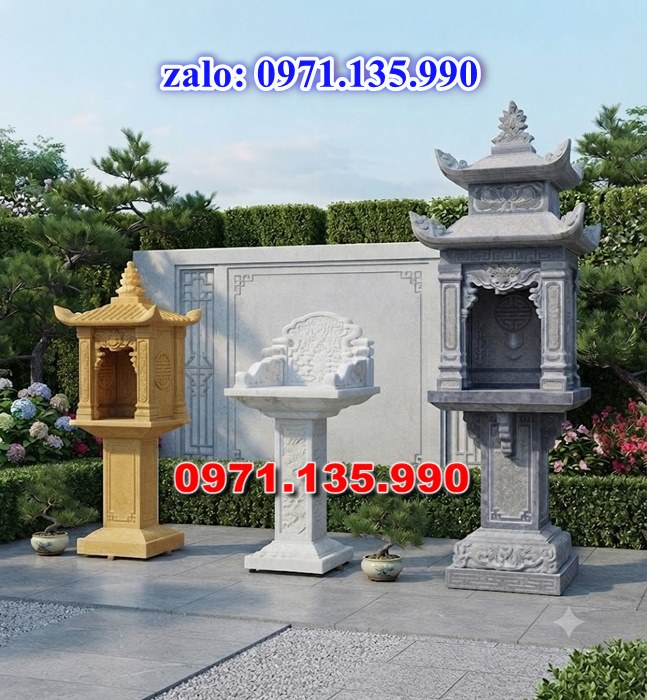 bàn thờ thiên địa, bàn thờ ông thiên, bàn thờ bằng đá, giá bán bàn thờ đá, kích thước bàn thờ đá, bàn thờ thần linh, bàn thờ nghĩa trang,