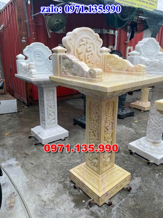 bàn thờ bằng đá, giá bán bàn thờ đá, kích thước bàn thờ đá, bàn thờ thần linh, bàn thờ nghĩa trang,