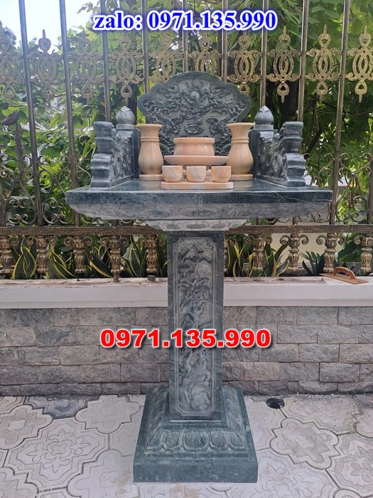 bàn thờ thiên địa, bàn thờ ông thiên, bàn thờ bằng đá, giá bán bàn thờ đá, kích thước bàn thờ đá, bàn thờ thần linh, bàn thờ nghĩa trang,