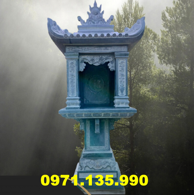Bàn thờ thiên thờ ngoài trời bằng đá bán Sóc Trăng