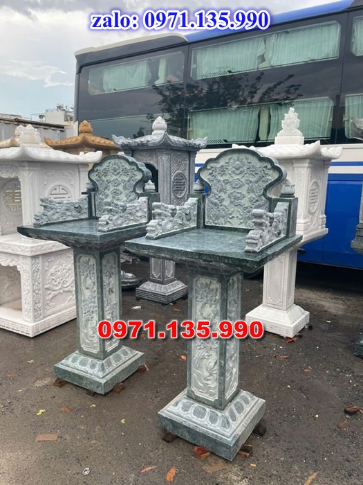 bàn thờ bằng đá, giá bán bàn thờ đá, kích thước bàn thờ đá, bàn thờ thần linh, bàn thờ nghĩa trang,
