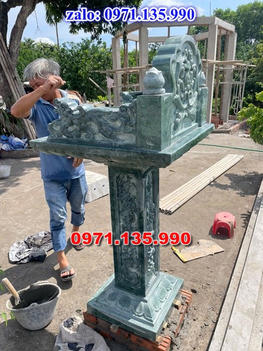 bàn thờ bằng đá, giá bán bàn thờ đá, kích thước bàn thờ đá, bàn thờ thần linh, bàn thờ nghĩa trang,
