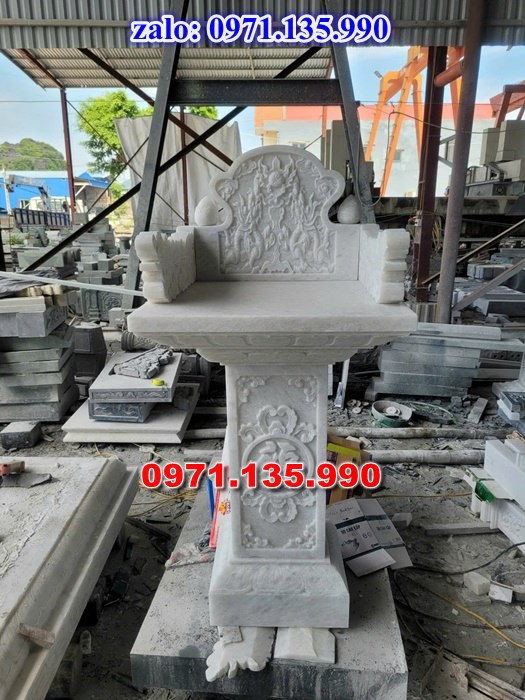 bàn thờ bằng đá, giá bán cây hương đá, kích thước cây hương đá, bàn thờ thần linh, bàn thờ nghĩa trang,