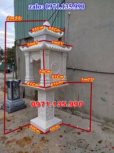 bàn thờ bằng đá, giá bán cây hương đá, kích thước cây hương đá, bàn thờ thần linh, bàn thờ nghĩa trang,