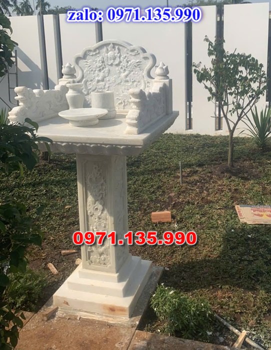 bàn thờ bằng đá, giá bán bàn thờ đá, kích thước bàn thờ đá, bàn thờ thần linh, bàn thờ nghĩa trang,