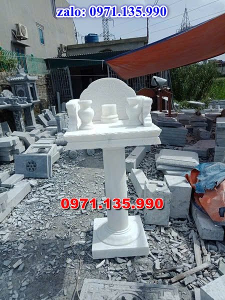 bàn thờ bằng đá, giá bán bàn thờ đá, kích thước bàn thờ đá, bàn thờ thần linh, bàn thờ nghĩa trang,
