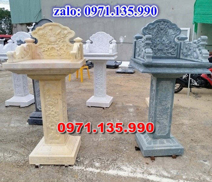bàn thờ thiên địa, bàn thờ ông thiên, bàn thờ bằng đá, giá bán bàn thờ đá, kích thước bàn thờ đá, bàn thờ thần linh, bàn thờ nghĩa trang,
