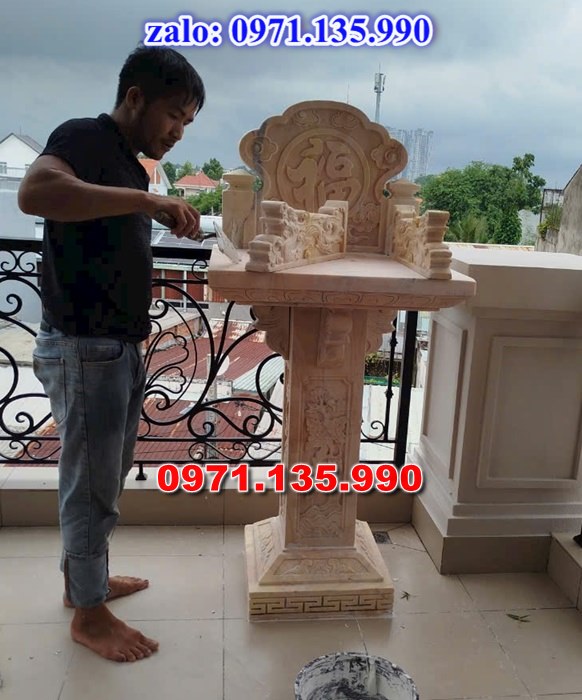 bàn thờ thiên địa, bàn thờ ông thiên, bàn thờ bằng đá, giá bán bàn thờ đá, kích thước bàn thờ đá, bàn thờ thần linh, bàn thờ nghĩa trang,