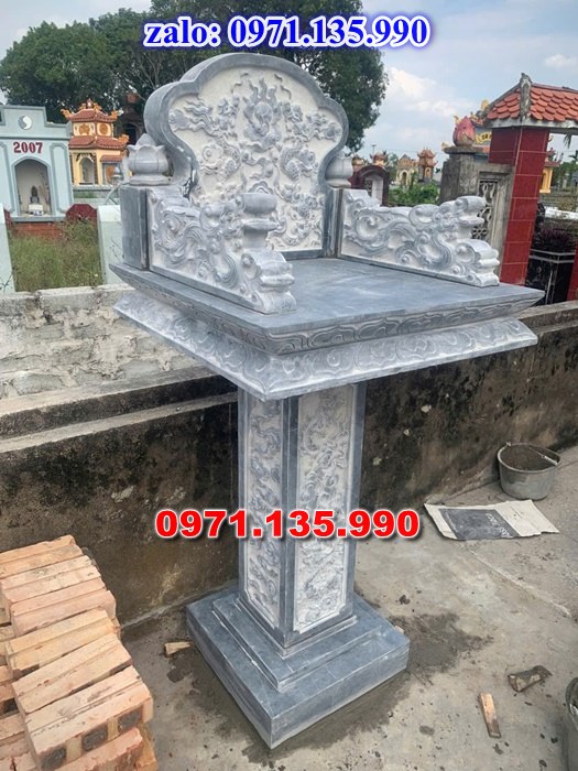 bàn thờ thiên địa, bàn thờ ông thiên, bàn thờ bằng đá, giá bán bàn thờ đá, kích thước bàn thờ đá, bàn thờ thần linh, bàn thờ nghĩa trang,
