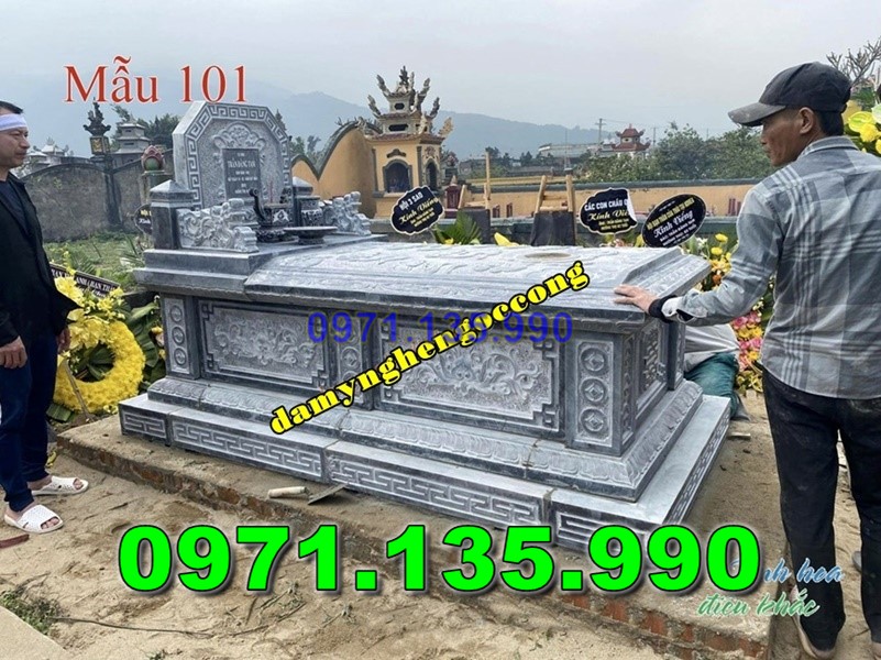Mẫu chụp mộ đá kim tĩnh đẹp bán thành phố Hà Tĩnh