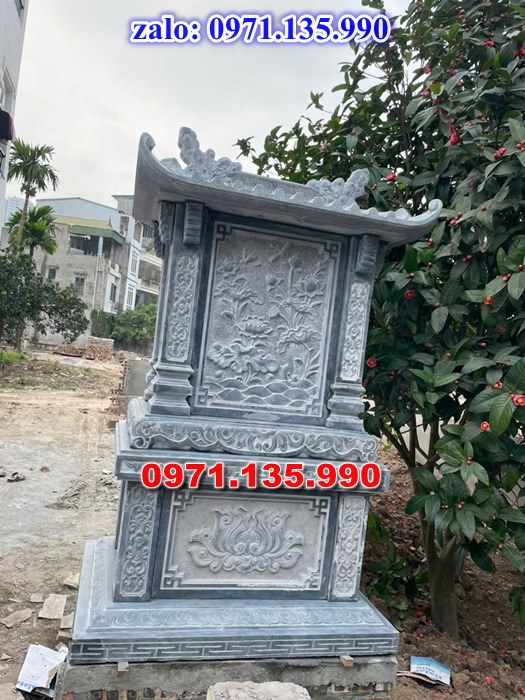 am thờ thần linh, am để tro cốt, am thờ trước nhà, kích thước am thờ, giá bán am thờ,