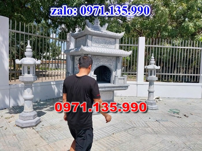 am thờ thần linh, am để tro cốt, am thờ trước nhà, kích thước am thờ, giá bán am thờ,