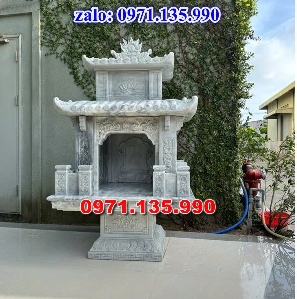 am thờ thần linh, am để tro cốt, am thờ trước nhà, kích thước am thờ, giá bán am thờ,