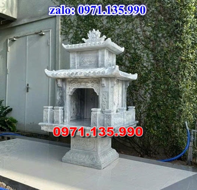 am thờ thần linh, am để tro cốt, am thờ trước nhà, kích thước am thờ, giá bán am thờ,