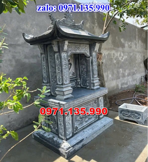 am thờ thần linh, am để tro cốt, am thờ trước nhà, kích thước am thờ, giá bán am thờ,