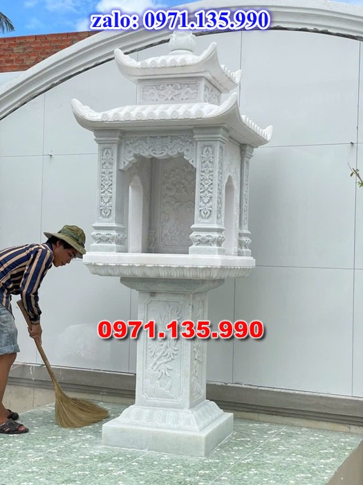 am thờ thần linh, am để tro cốt, am thờ trước nhà, kích thước am thờ, giá bán am thờ,