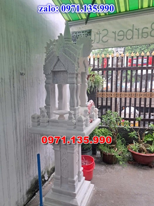 am thờ thần linh, am để tro cốt, am thờ trước nhà, kích thước am thờ, giá bán am thờ,