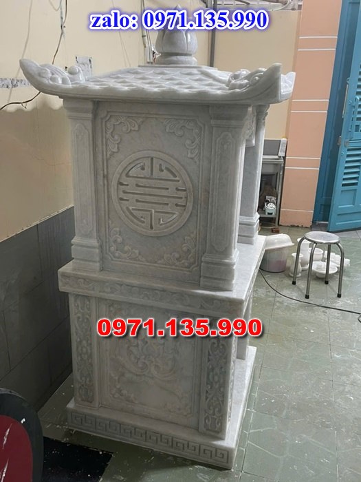 am thờ thần linh, am để tro cốt, am thờ trước nhà, kích thước am thờ, giá bán am thờ,