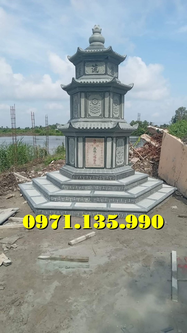 Bảo tháp đá phật giáo đẹp bán tại Bình Phước