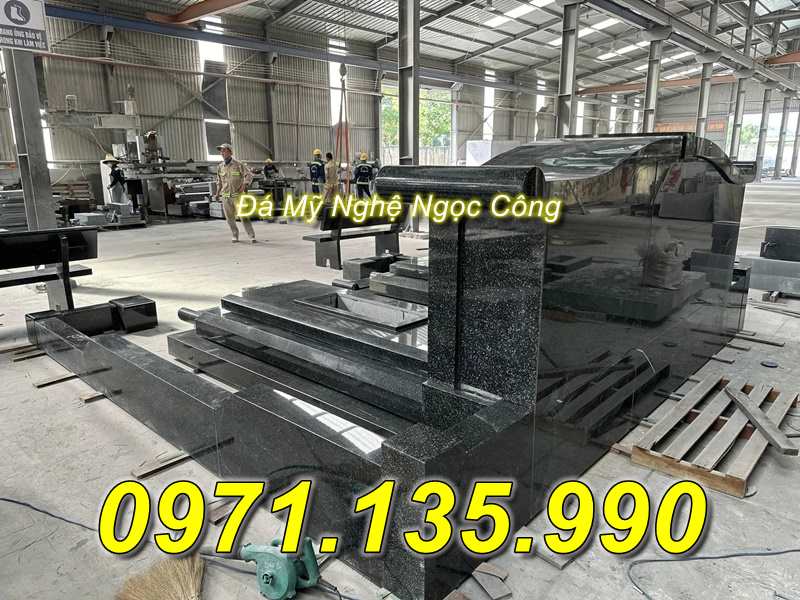 Mộ đá hoa cương nguyên khối đẹp bán tại tại đắk lắk