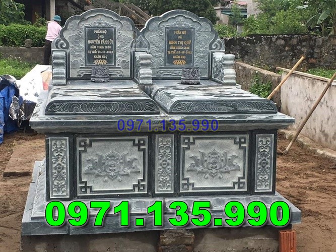 190 Mộ Đá Đôi Đẹp Bắc Ninh | Giá Bán Mộ Đá Đôi Đơn Nguyên Khối