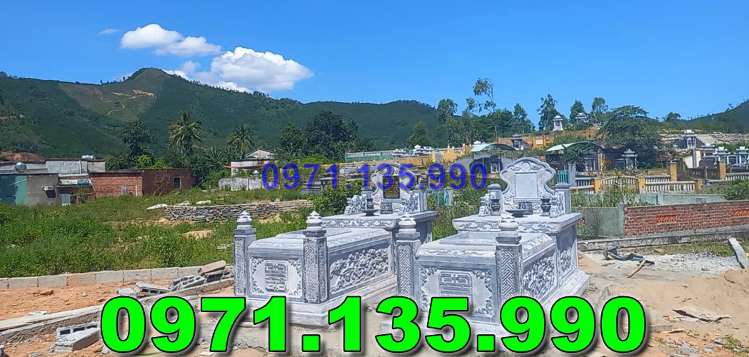 Mộ đá đơn giản đẹp bán huyện Trực Ninh