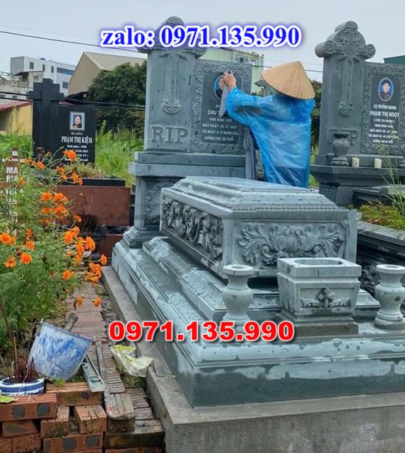 Mẫu mộ đá, xây mộ đá, kích thước mộ đá, thiết kế mộ đá, giá bán mộ đá, 