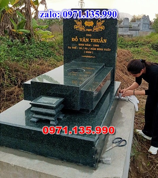Mẫu mộ đá, xây mộ đá, kích thước mộ đá, thiết kế mộ đá, giá bán mộ đá,