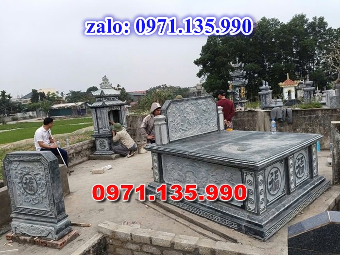 Mẫu mộ đá, xây mộ đá, kích thước mộ đá, thiết kế mộ đá, giá bán mộ đá,