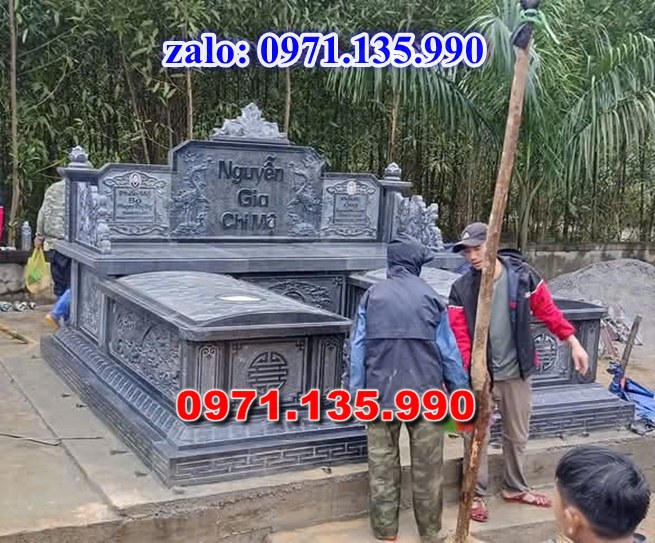 Mẫu mộ đá, xây mộ đá, kích thước mộ đá, thiết kế mộ đá, giá bán mộ đá, 