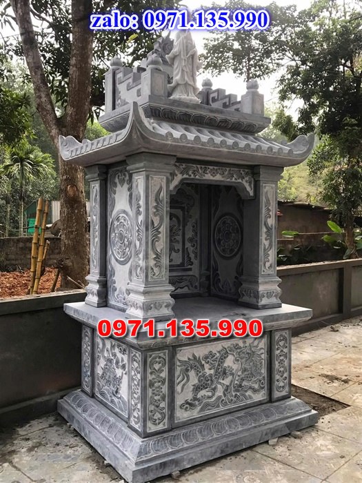 am thờ thần linh, am để tro cốt, am thờ trước nhà, kích thước am thờ, giá bán am thờ,