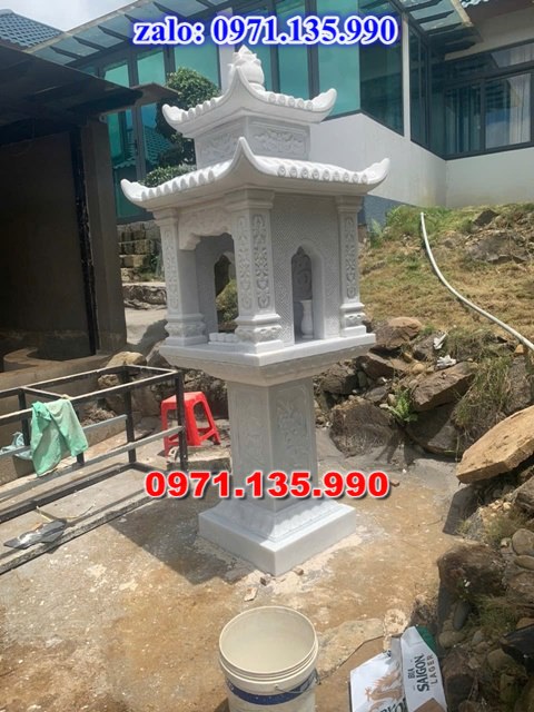 am thờ thần linh, am để tro cốt, am thờ trước nhà, kích thước am thờ, giá bán am thờ,