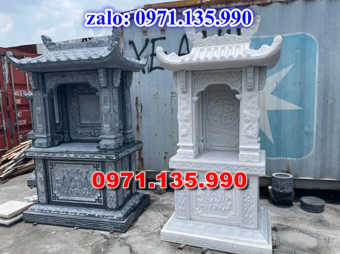am thờ thần linh, am để tro cốt, am thờ trước nhà, kích thước am thờ, giá bán am thờ,