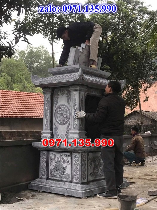 am thờ thần linh, am để tro cốt, am thờ trước nhà, kích thước am thờ, giá bán am thờ,