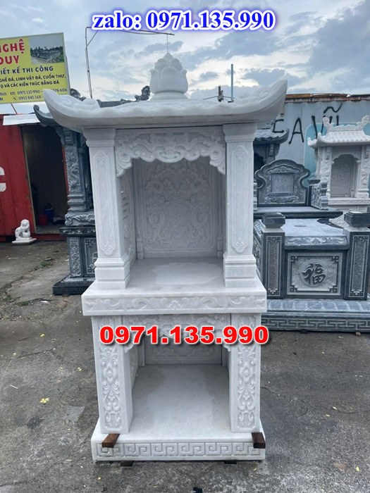 am thờ thần linh, am để tro cốt, am thờ trước nhà, kích thước am thờ, giá bán am thờ,