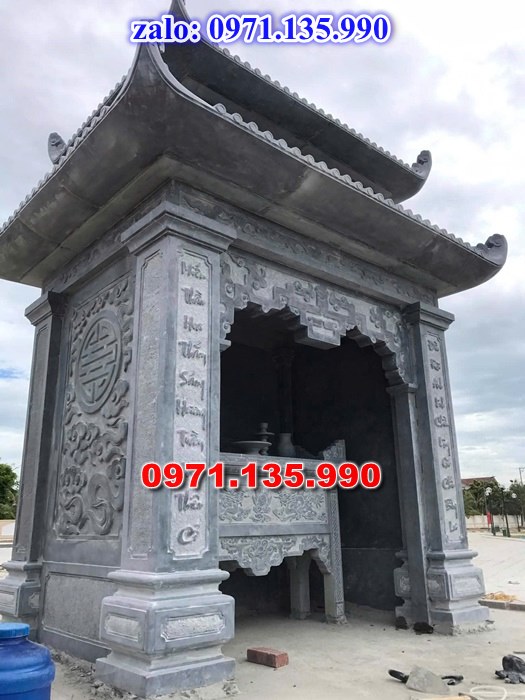 am thờ thần linh, am để tro cốt, am thờ trước nhà, kích thước am thờ, giá bán am thờ,