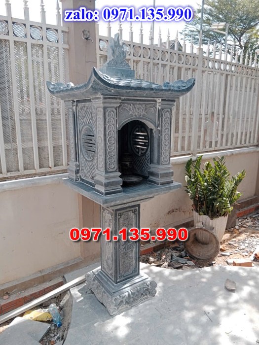 am thờ thần linh, am để tro cốt, am thờ trước nhà, kích thước am thờ, giá bán am thờ,