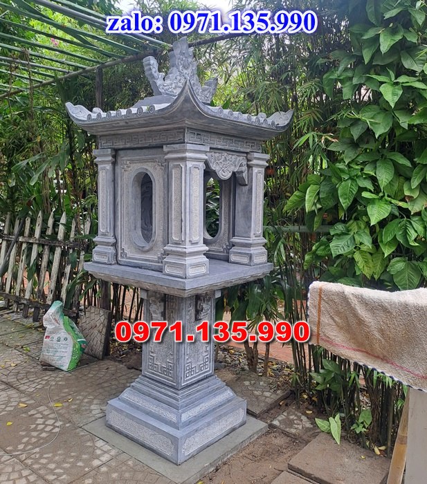 am thờ thần linh, am để tro cốt, am thờ trước nhà, kích thước am thờ, giá bán am thờ,